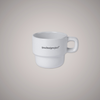堆疊咖啡杯｜瓷白色