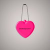 Vessel heart charm｜Electric pink