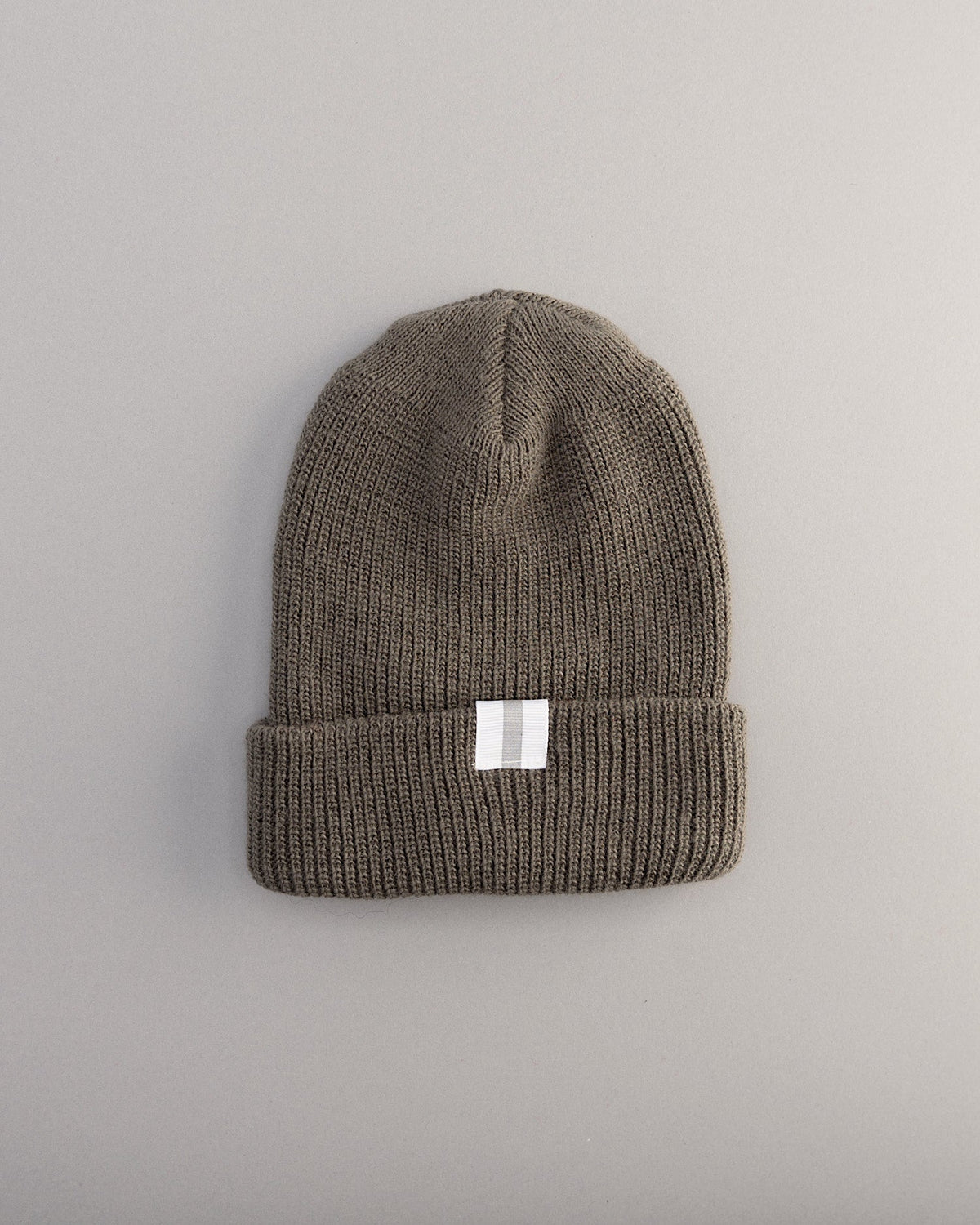 2-Way Folded Beanie | Concrete Grey