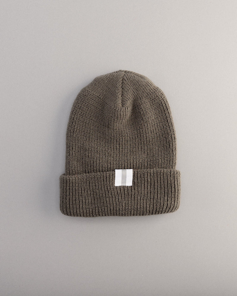 2-Way Folded Beanie | Concrete Grey