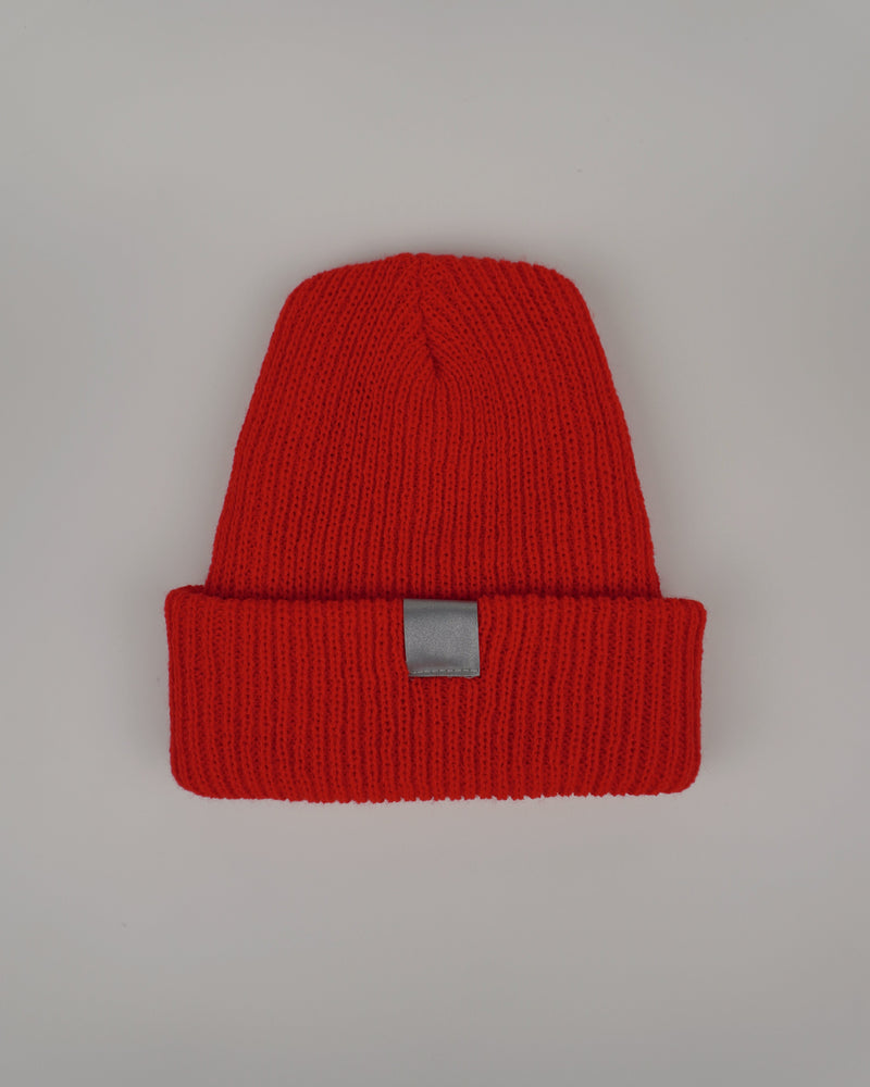 2-Way Folded Beanie | Varsity Red