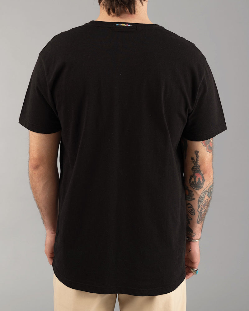 Signature Organic Tee | Jet Black