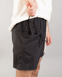 Fold & Carry Convertible Shorts | Jet Black
