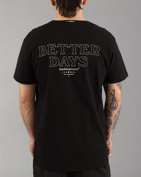 Better Days Organic Tee | Jet Black