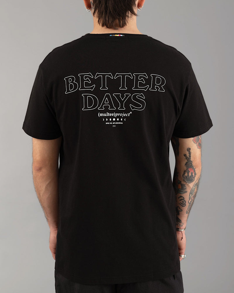 Better Days Organic Tee | Jet Black