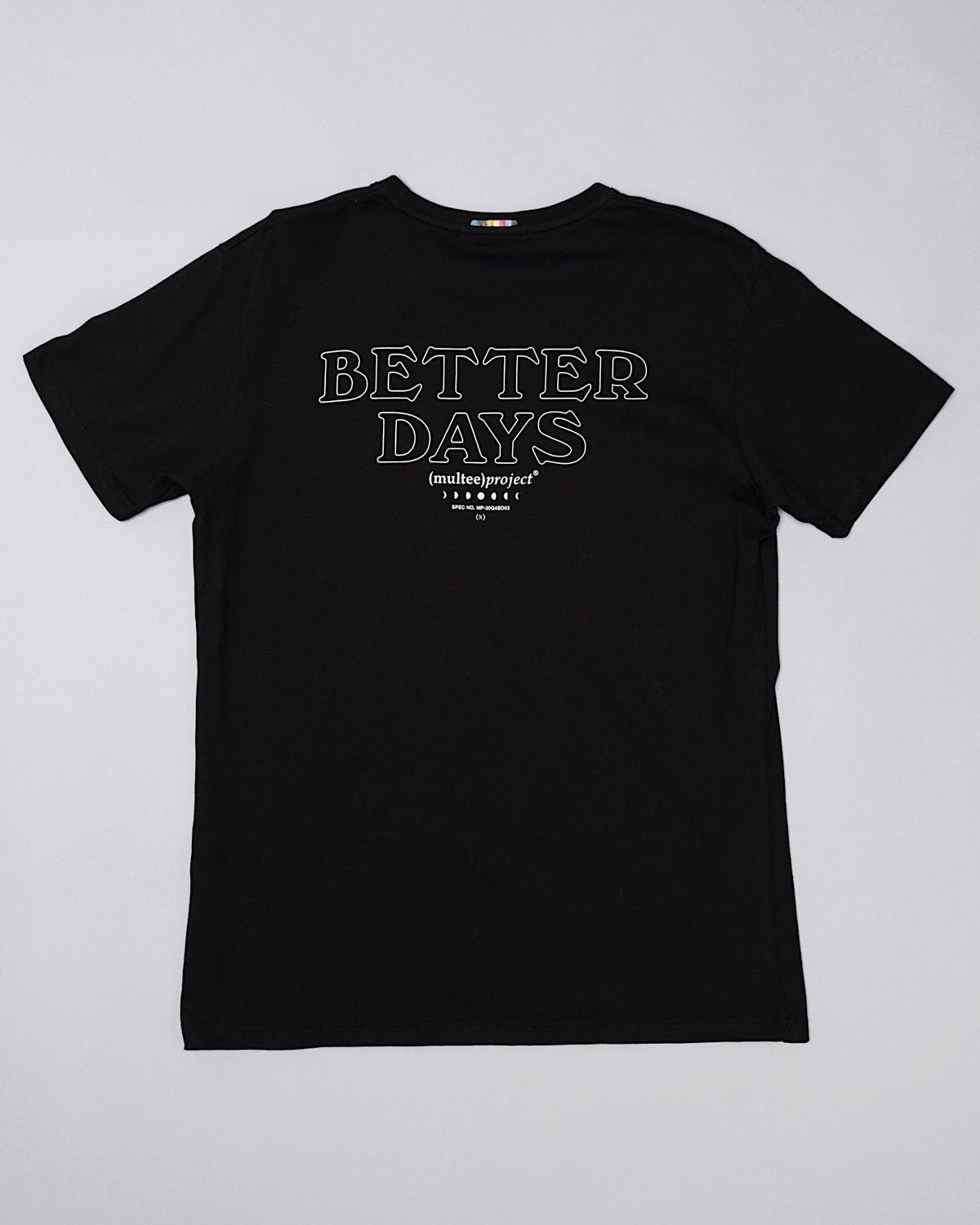 Better Days Organic Tee | Jet Black