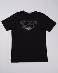 Better Days Organic Tee | Jet Black