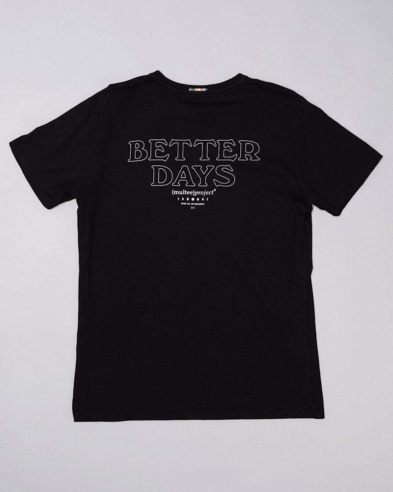 Better Days Organic Tee | Jet Black