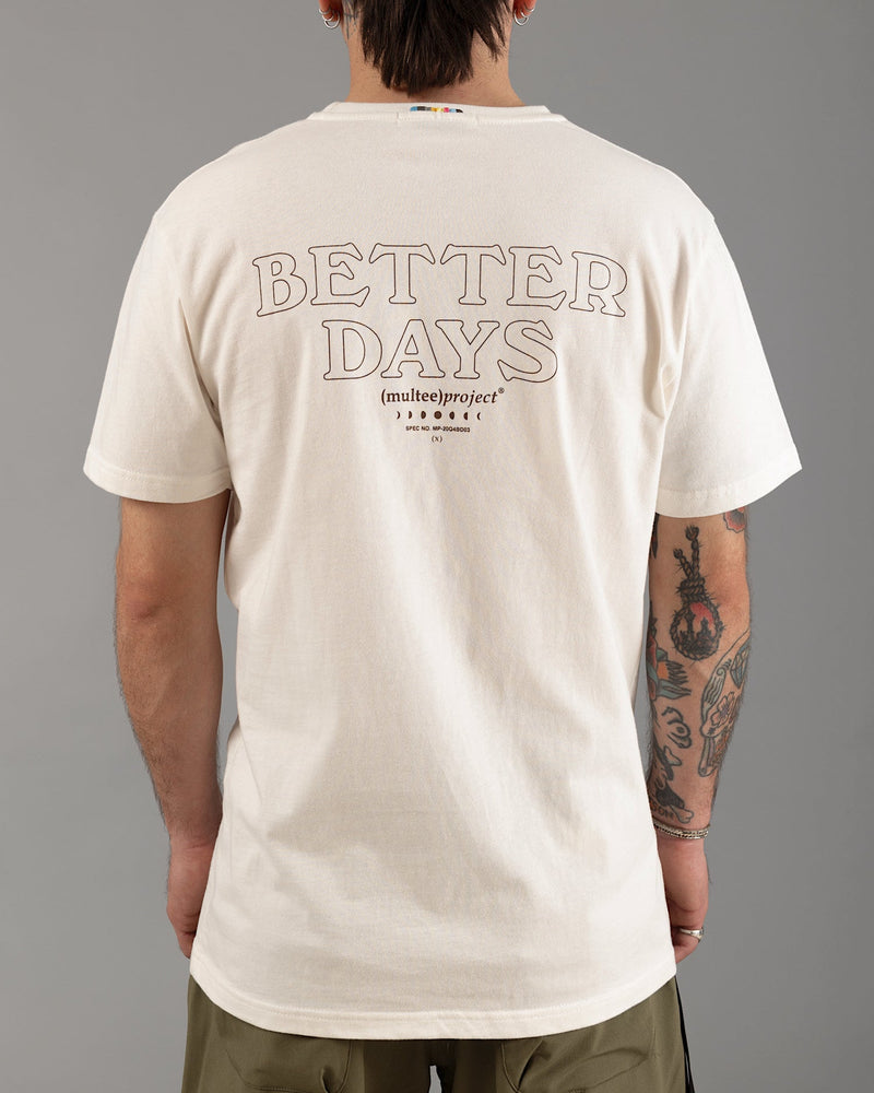 Better Days Organic Tee | Oatmeal Cream
