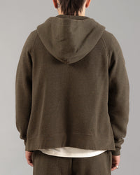 Signature Tri-Blend Zip Up | Olive Drab