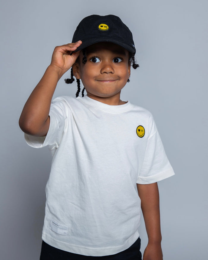 Be Happy 迷你無縫帽｜曜黑色