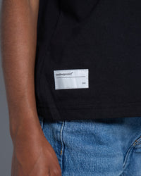 Be Happy Mini Organic Tee | Jet Black