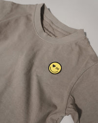 Be Happy Mini Organic Tee | Sage Green