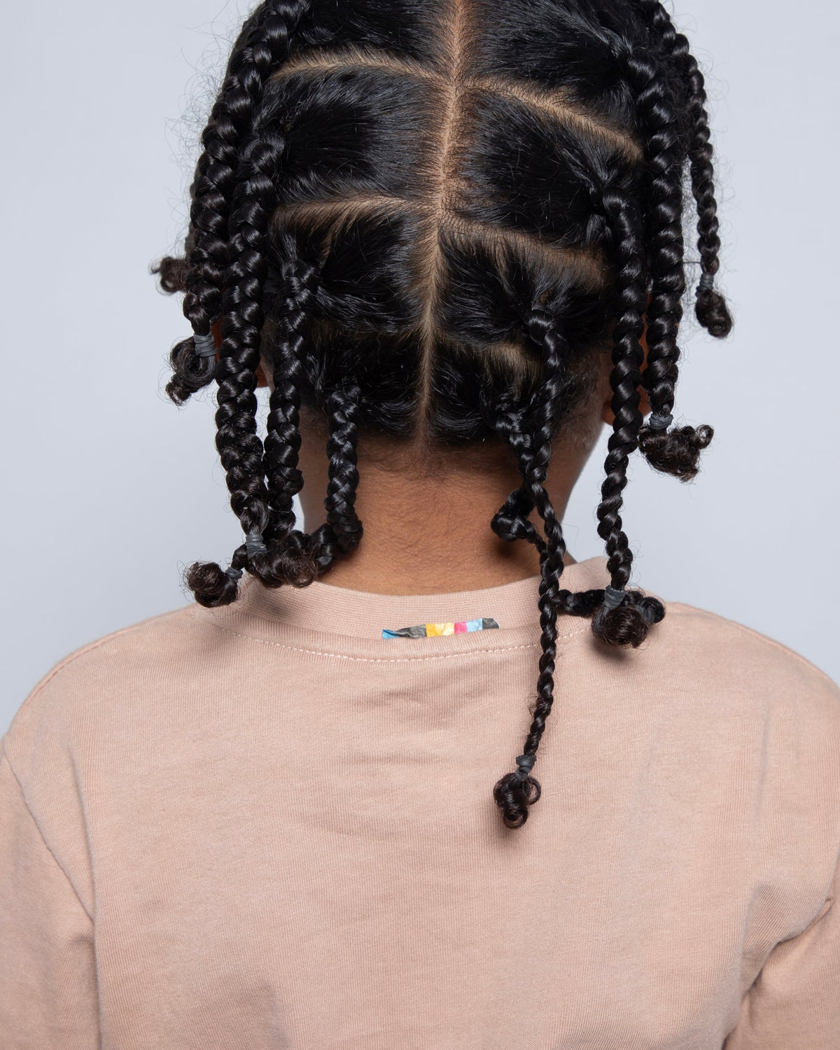 Be Happy Mini Organic Tee | Vintage Rose