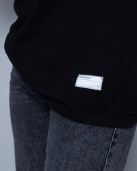 Be Happy Organic Tee | Jet Black