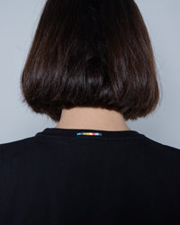 Be Happy Organic Tee | Jet Black