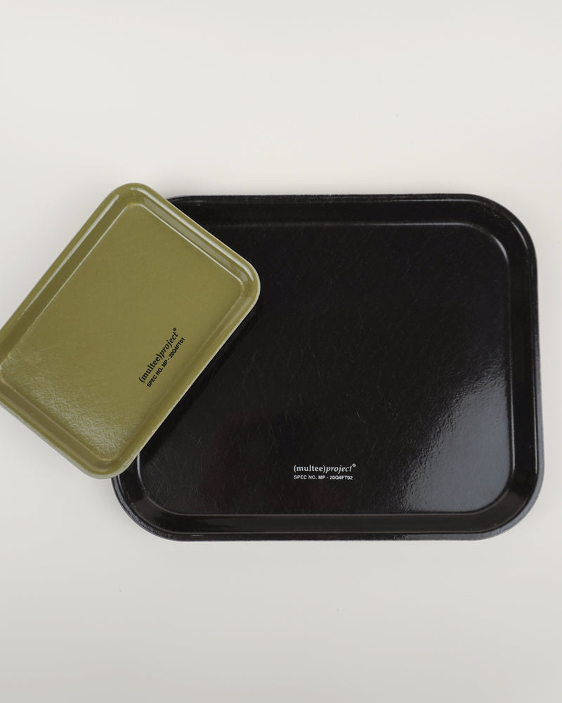 Catch-All 玻璃纖維托盤｜亮面黑