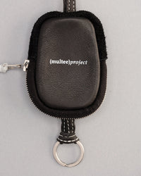 Leather Key Pouch | Jet Black