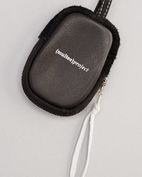 Leather Key Pouch | Jet Black