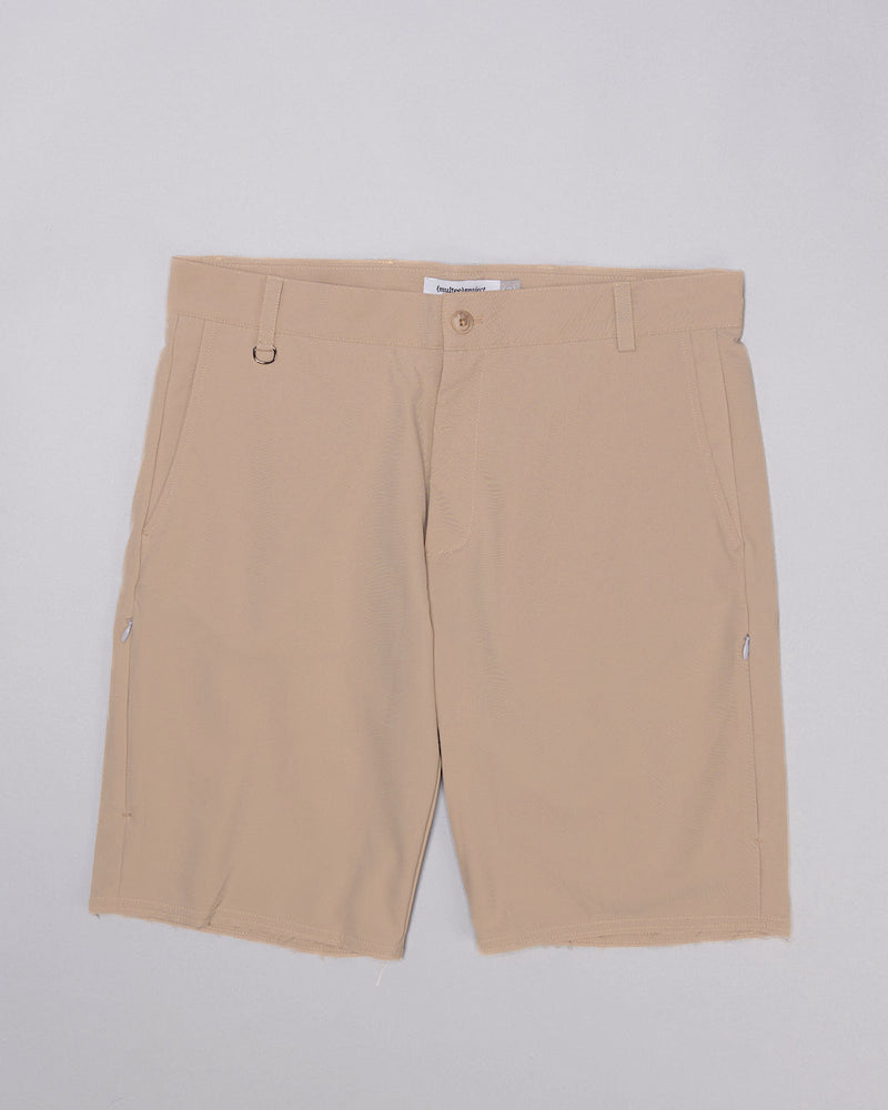 New Standard 短版剪裁短褲｜復古棕