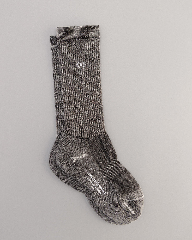 Wool Crew Socks | Castlerock Grey