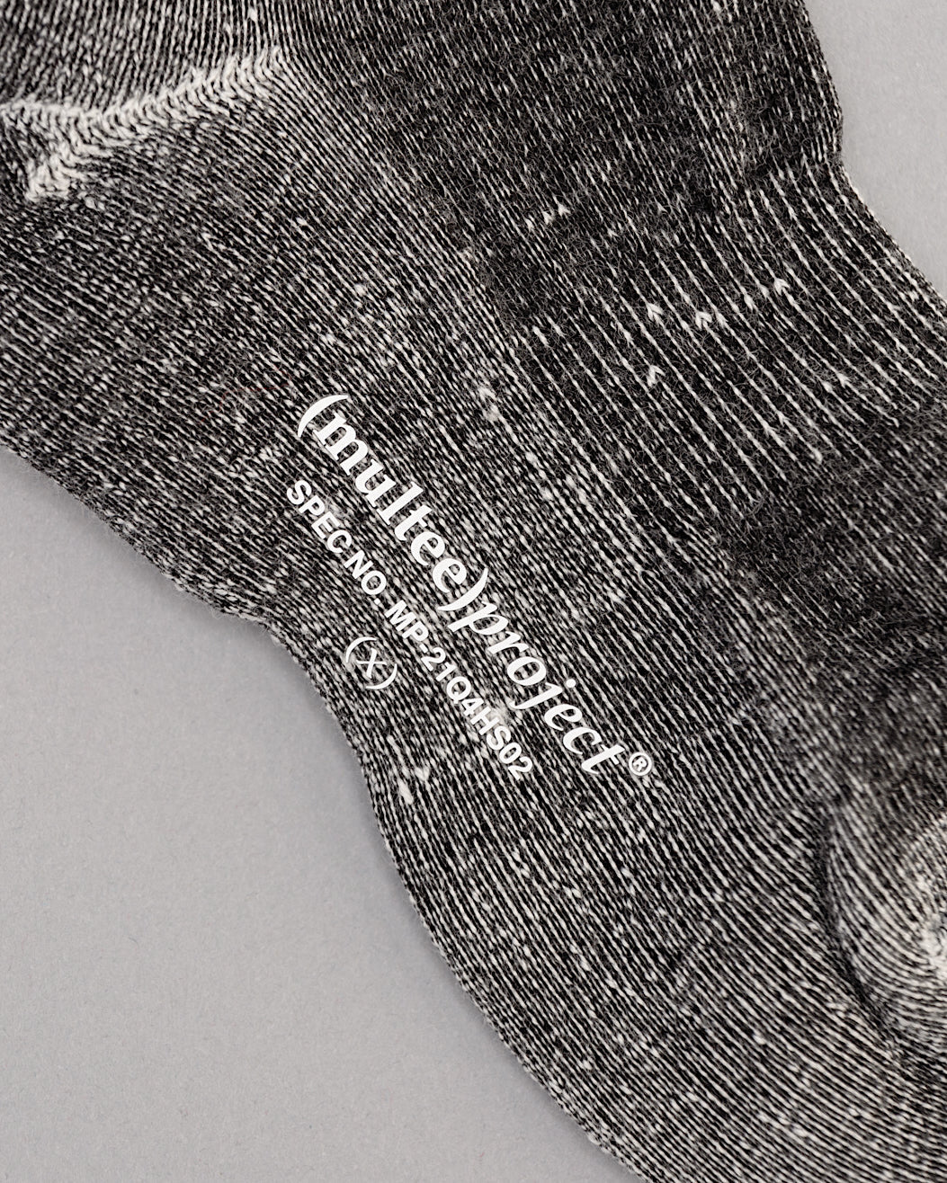 Wool Crew Socks | Castlerock Grey