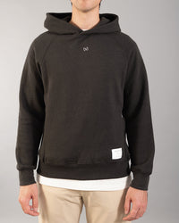 特色三種材質混紡連帽外套｜潛影黑/亮黃