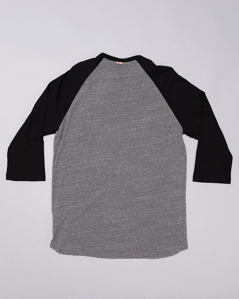 Signature 三纖斜袖上衣｜灰色和黑色