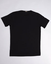 Signature 三纖混紡 T 恤｜曜黑色