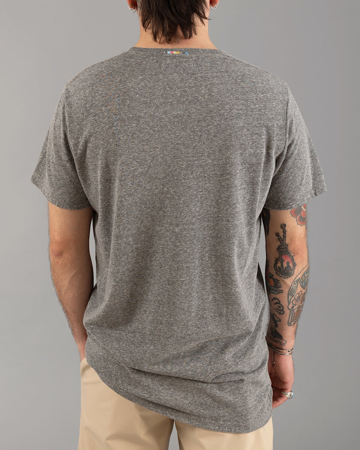 Signature Tri-blend Tee | Heather Grey