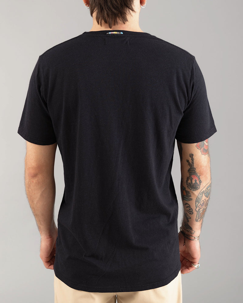 Signature Tri-blend Tee | Navy Blue