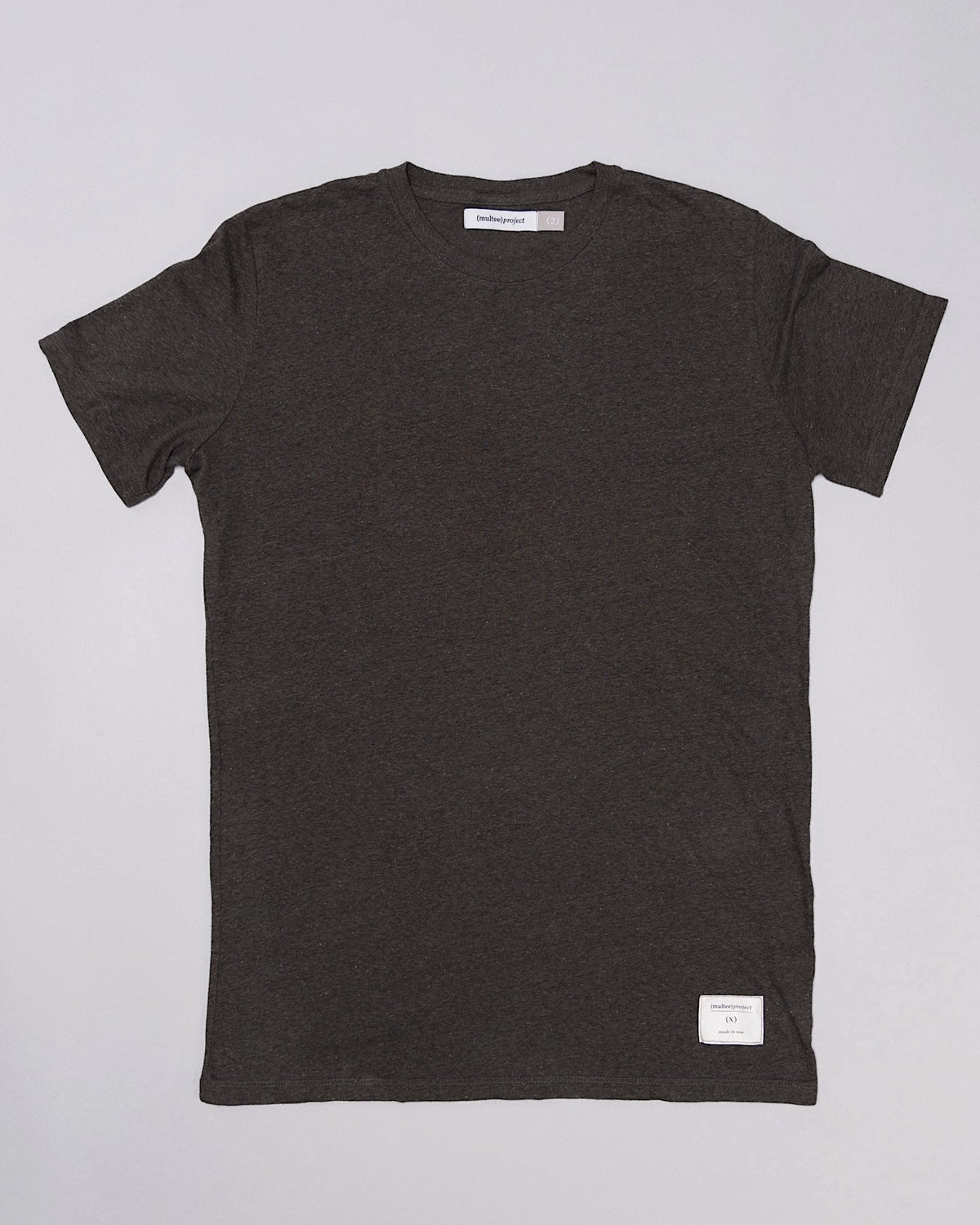 Signature 三元混紡T恤 | 軍綠