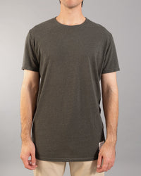 Signature 三元混紡T恤 | 軍綠