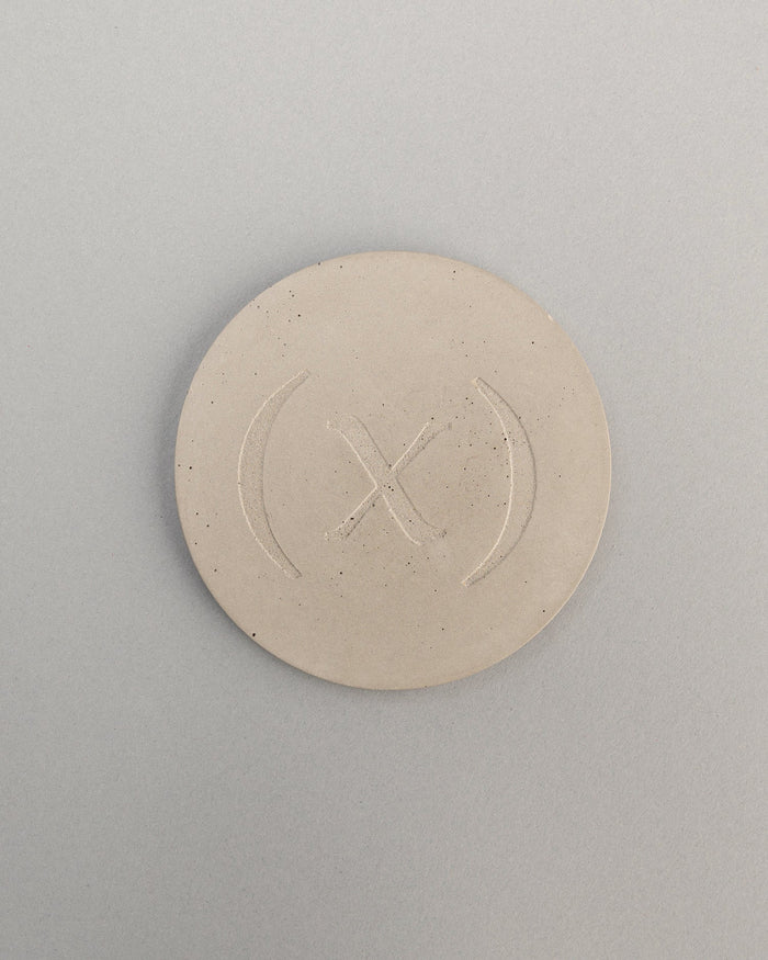 Wabi-sabi水泥杯墊套裝 | 淺灰水泥