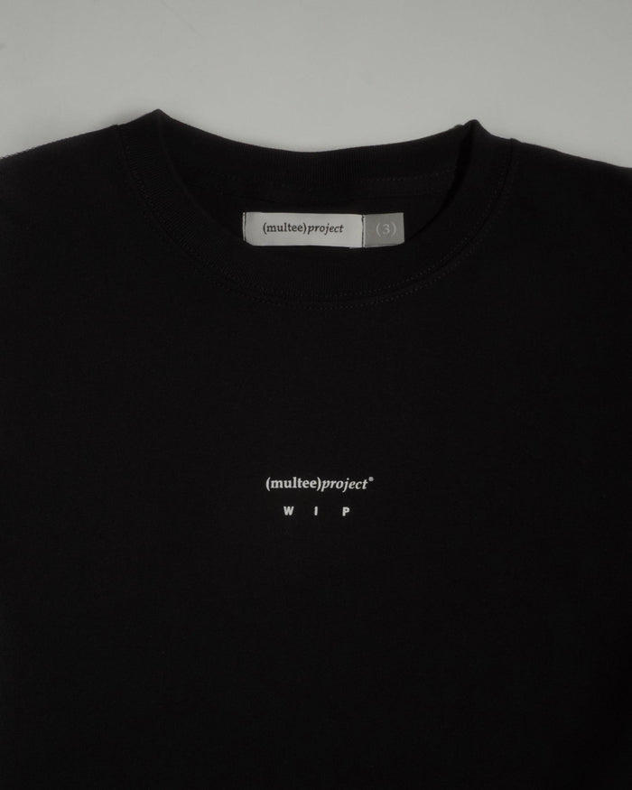 (multee)project x WIP 長袖 T 恤｜曜黑色