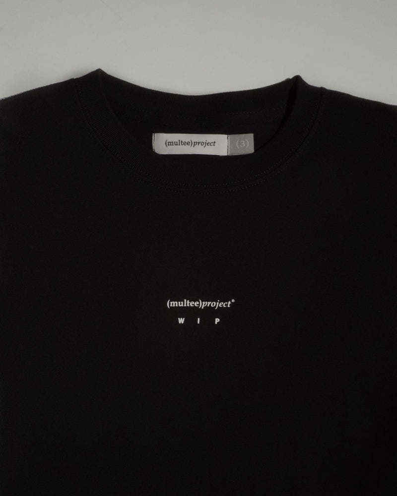 (multee)project x WIP 長袖 T 恤｜曜黑色