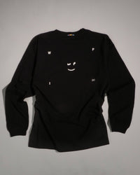 (multee)project x WIP 長袖 T 恤｜曜黑色