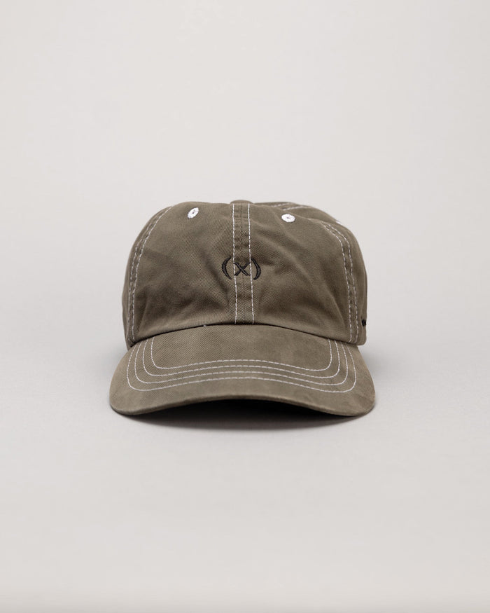 (x) 無縫棒球帽｜橄欖綠
