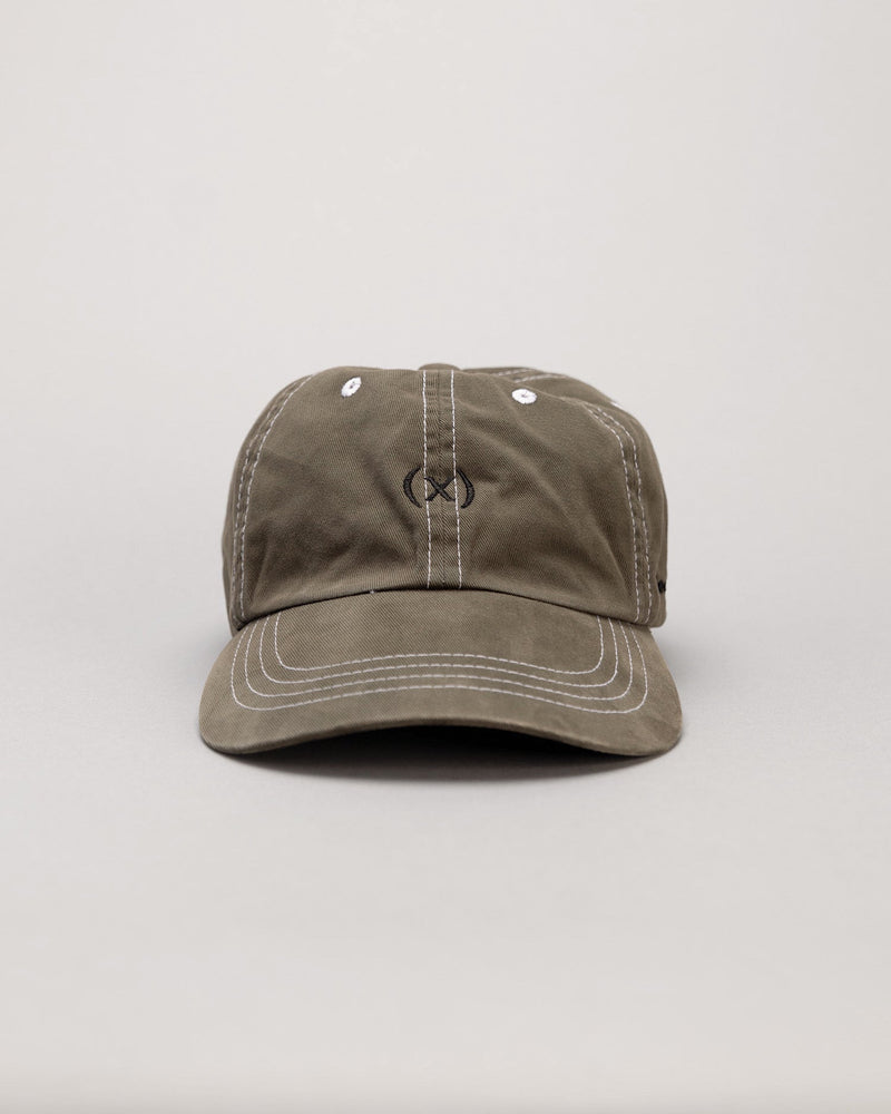 (x) 無縫棒球帽｜橄欖綠